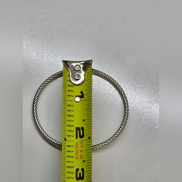 David Yurman petite Chatelaine sterling bracelet with blue topaz - Picture 10 of 11